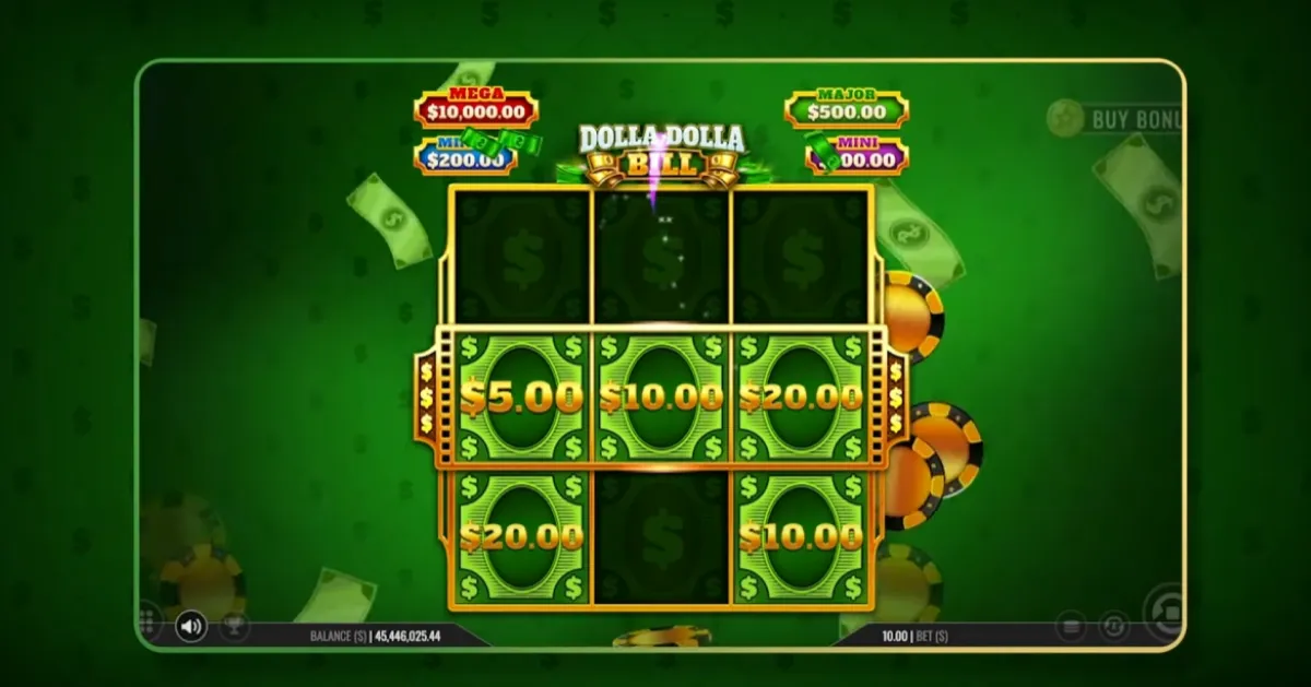 Dolla Dolla Bill Slot